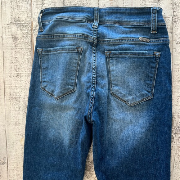 KanCan Dark Wash Mid Rise Skinny Jeans - Picture 4 of 9